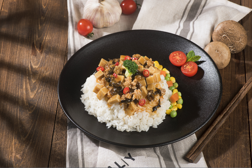 Mapo ToFu With Rice